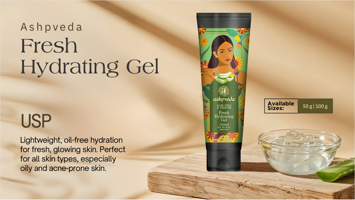 Fresh Hydrating Gel - Vetiver & Aloe Vera