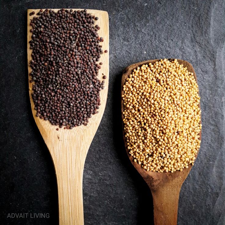 Mustard Seeds (Yellow & Black)